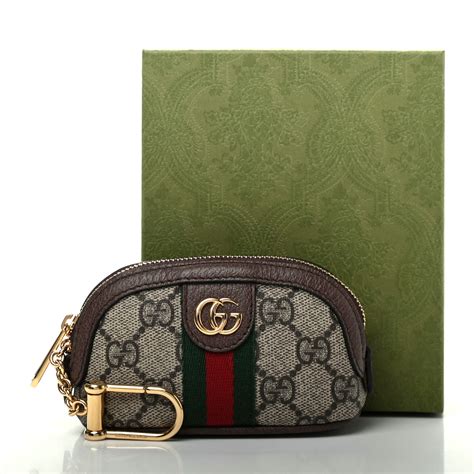 gucci ophidia mini dome key pouch|Gucci supreme key case black.